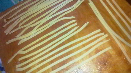 Рецепт домашней пасты с домашней курицей