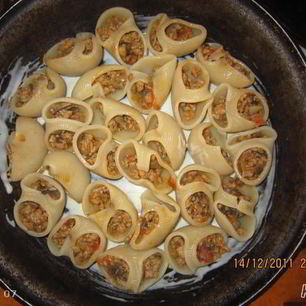 Рецепт Фаршированных макарон