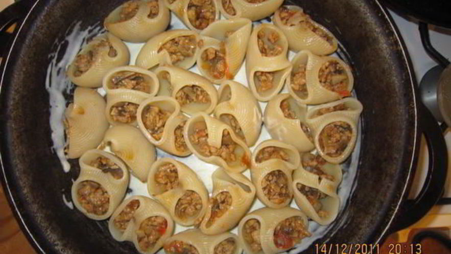 Рецепт фаршированных макарон