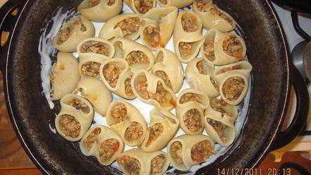 Рецепт фаршированных макарон