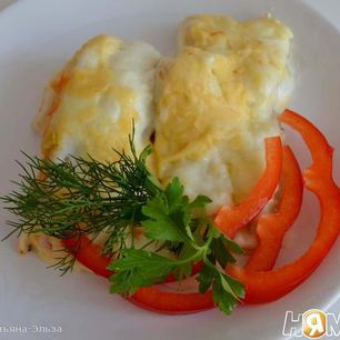 Рецепт Каннеллоне под соусом Бешамель