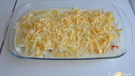 Рецепт каннеллоне под соусом бешамель