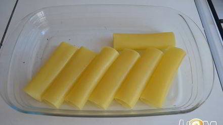 Рецепт каннеллоне под соусом бешамель