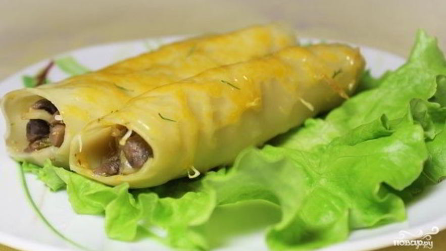 Рецепт каннеллонь с брокколи