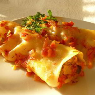 Рецепт Каннелоней по-русски