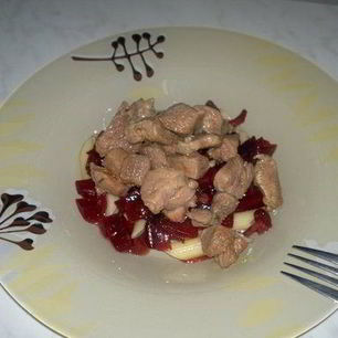 Рецепт Красной пасты с бедром индейки