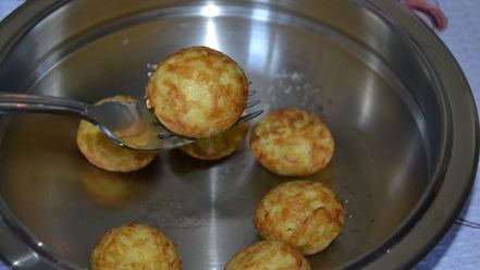 Рецепт макаронных шариков жареных в такоячнице