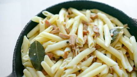 Рецепт макарон по-флотски с тунцом