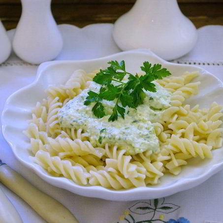 Рецепт Макарон под сырным соусом