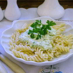 Рецепт Макарон под сырным соусом