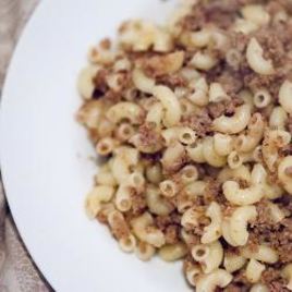 Рецепт Макарон с фаршем