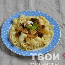 Рецепт Макарон с грибами