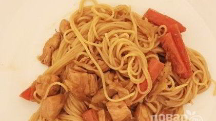 Рецепт Макарон с соевым соусом