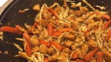 Рецепт макарон с соевым соусом