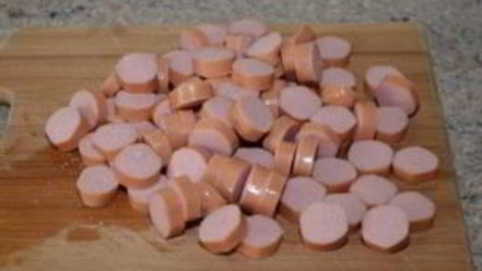 Рецепт макарон с сосиской в духовке