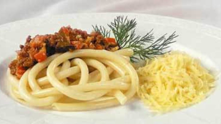 Рецепт макарон с соусом