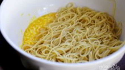 Рецепт макарон с яйцами
