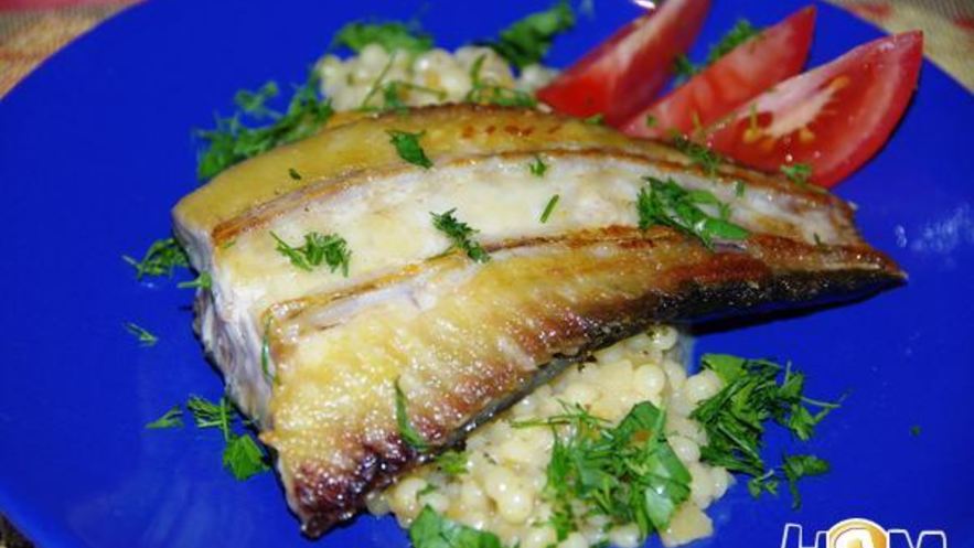 Рецепт осетра жаренного и паста с тыквой по-итальянски