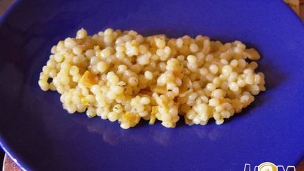 Рецепт осетра жаренного и паста с тыквой по-итальянски