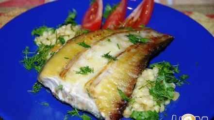 Рецепт осетра жаренного и паста с тыквой по-итальянски