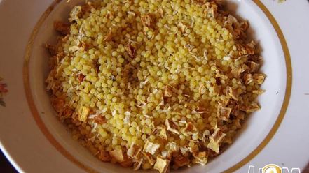 Рецепт осетра жаренного и паста с тыквой по-итальянски