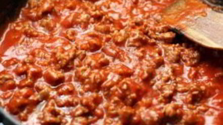 Рецепт пасты под соусом болоньезе