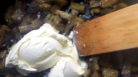 Рецепт пасты с баклажанами и маскарпоне