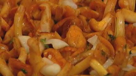 Рецепт пасты с грибами, рикоттой и базиликом