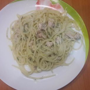 Рецепт Пасты с красной рыбой