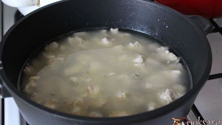 Рецепт пасты с курицей и грибами в сливочном соусе