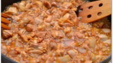 Рецепт пасты с курицей и медом