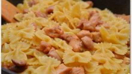 Рецепт пасты с курицей и медом