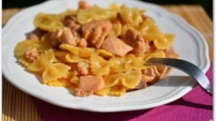 Рецепт пасты с курицей и медом