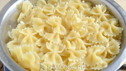 Рецепт пасты с курицей в сливочном соусе