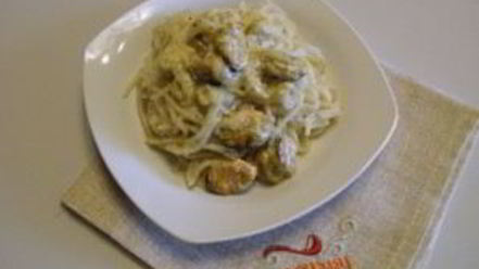 Рецепт пасты с мидиями в сливочном соусе