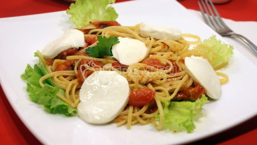 Рецепт пасты с помидорами черри