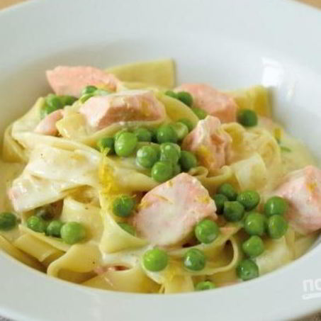 Рецепт Пасты с рыбой
