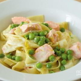 Рецепт Пасты с рыбой