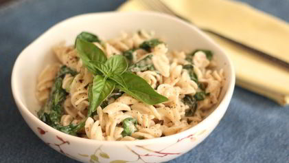Рецепт Пасты со шпинатом