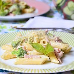 Рецепт Пасты в сливочном соусе с брокколи