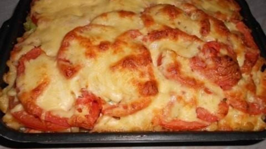 Рецепт пикантных макарон в духовке