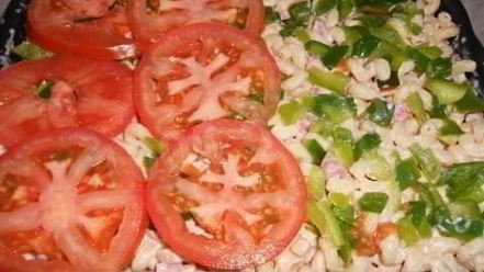 Рецепт пикантных макарон в духовке