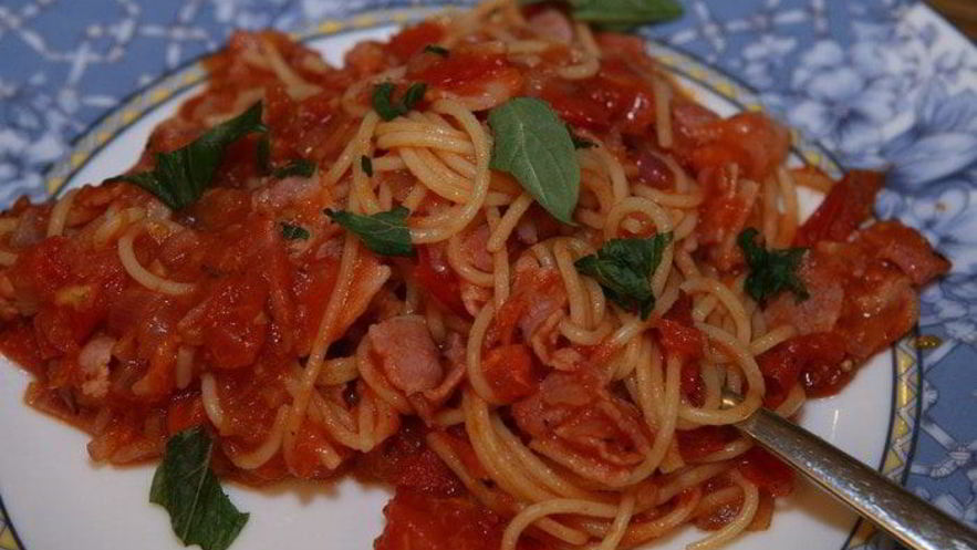 Рецепт спагетти аль аматричианы