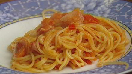 Рецепт спагетти аль аматричианы