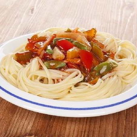 Рецепт Спагетти с ананасами