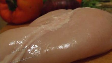 Рецепт спагетти с курицей и запеченными перцами