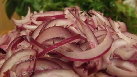 Рецепт спагетти с курицей и запеченными перцами