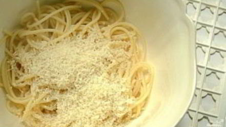 Рецепт спагетти с сыром
