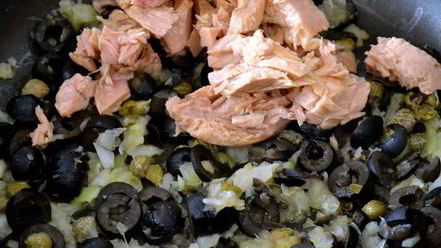 Рецепт спагетти с тунцом