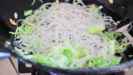 Рецепт жареной вермишели